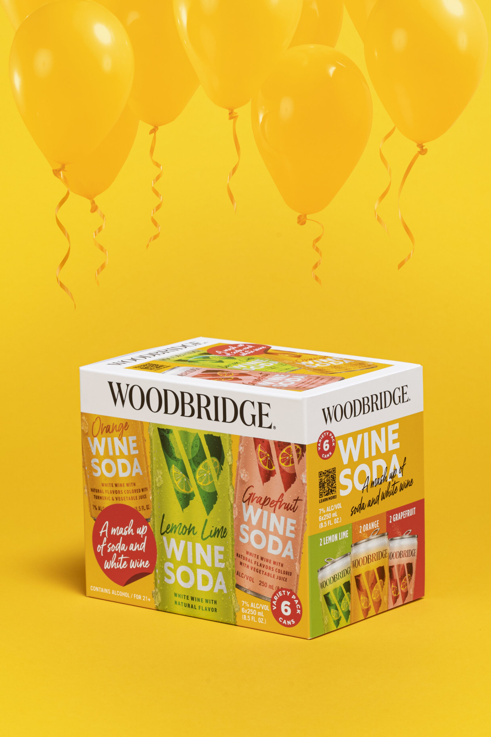 Woodbridge® Debuts FirsttoMarket Wine Sodas